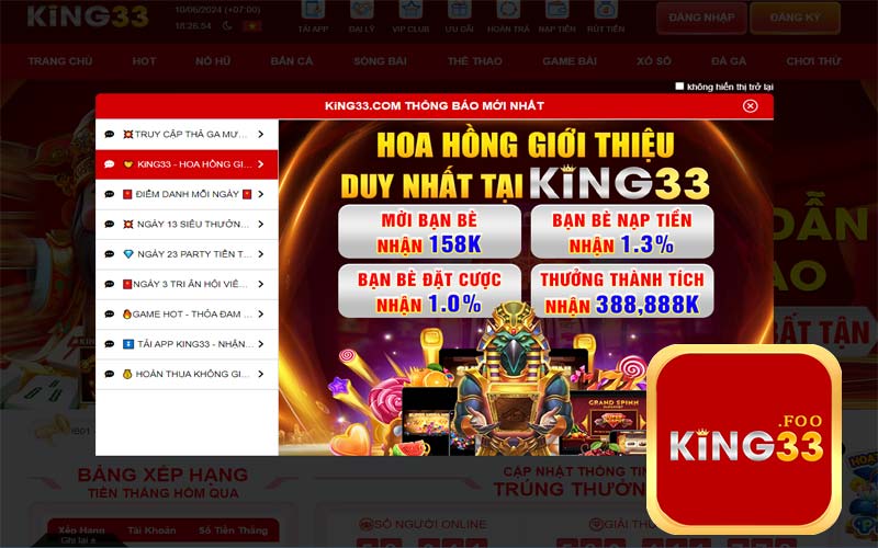 Những Điều Cần Biết Khi Tham Gia KING33